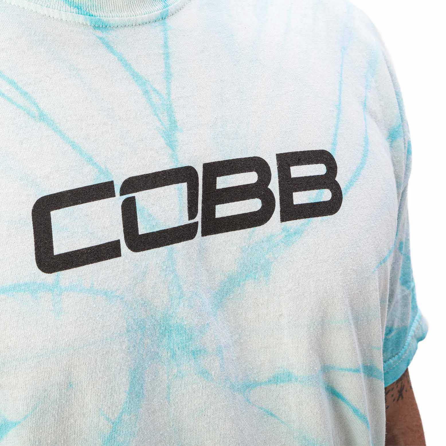 COBB Tuning - COBB 2021 Summer Tie-Dye Shirt Cyan