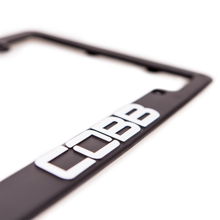 COBB Tuning - New COBB Black License Plate Frame